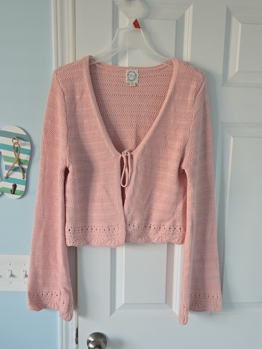 Women's Pink Knit Cardigan Like New